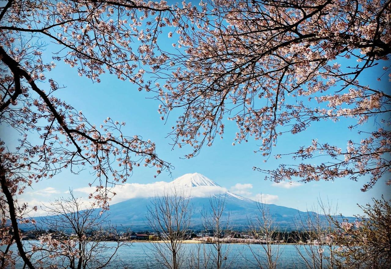 Mt Fuji Glamping Tourist Villa Kawaguchiko Fujikawaguchiko Ngoại thất bức ảnh